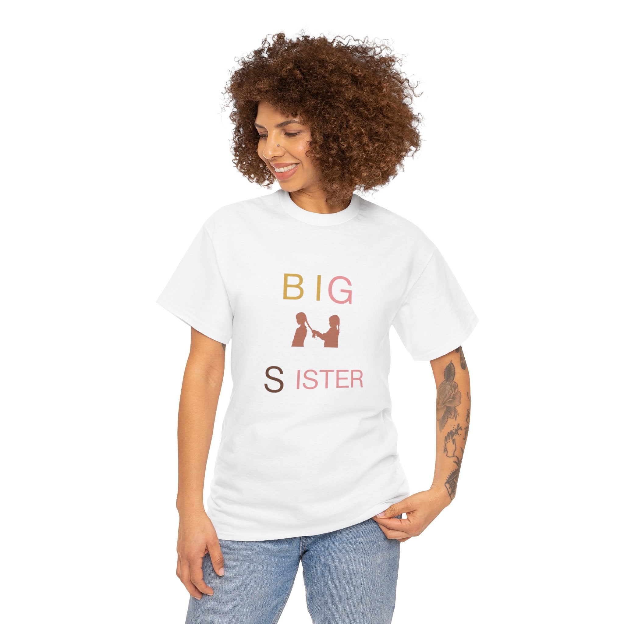 Big Sister T-Shirt – Cute Sibling Announcement Tee