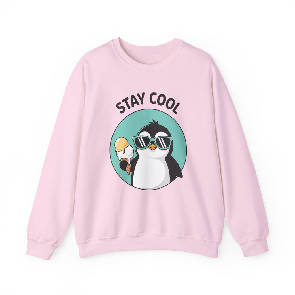 Stay Cool Penguin Crewneck Sweatshirt