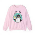 Stay Cool Penguin Crewneck Sweatshirt