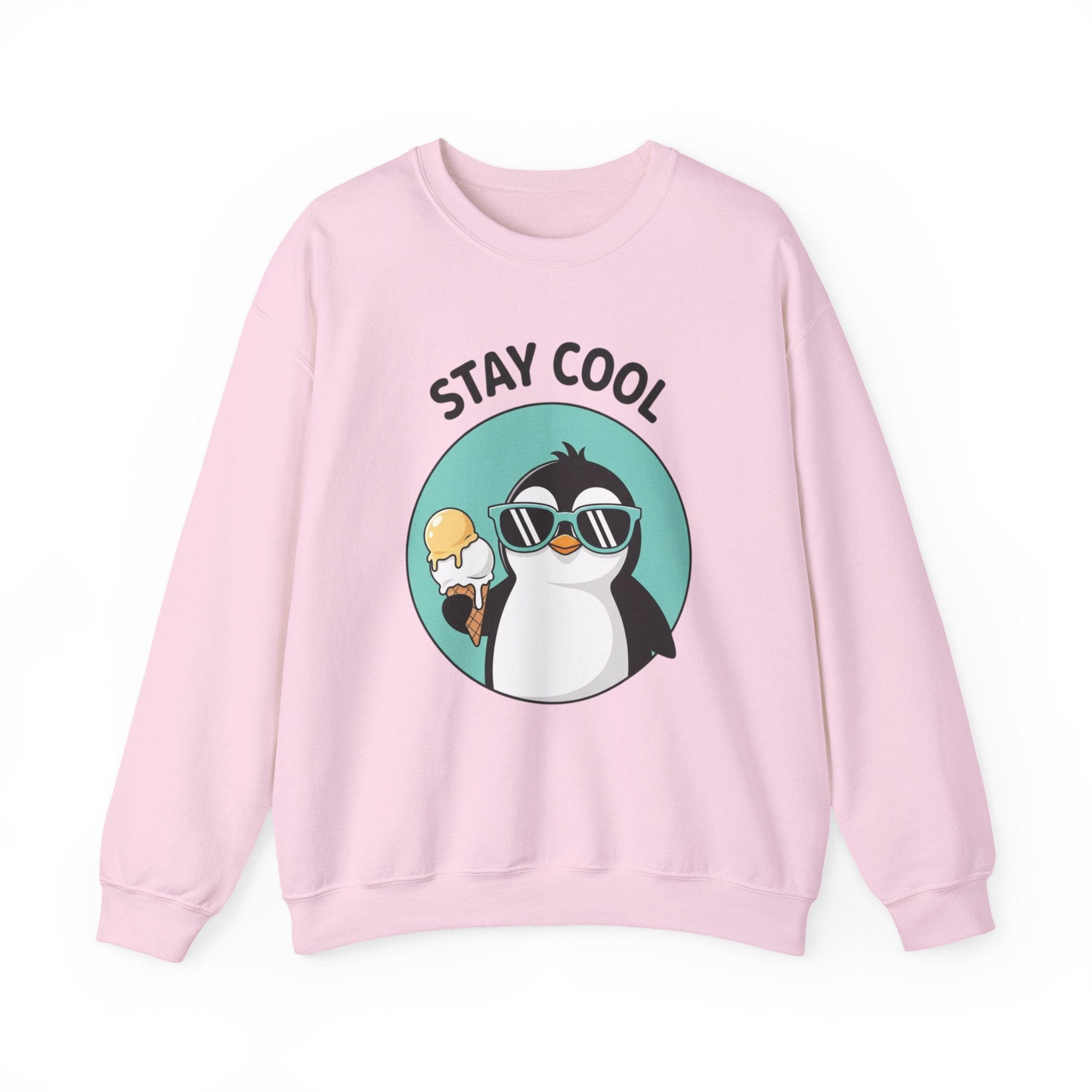 Stay Cool Penguin Crewneck Sweatshirt