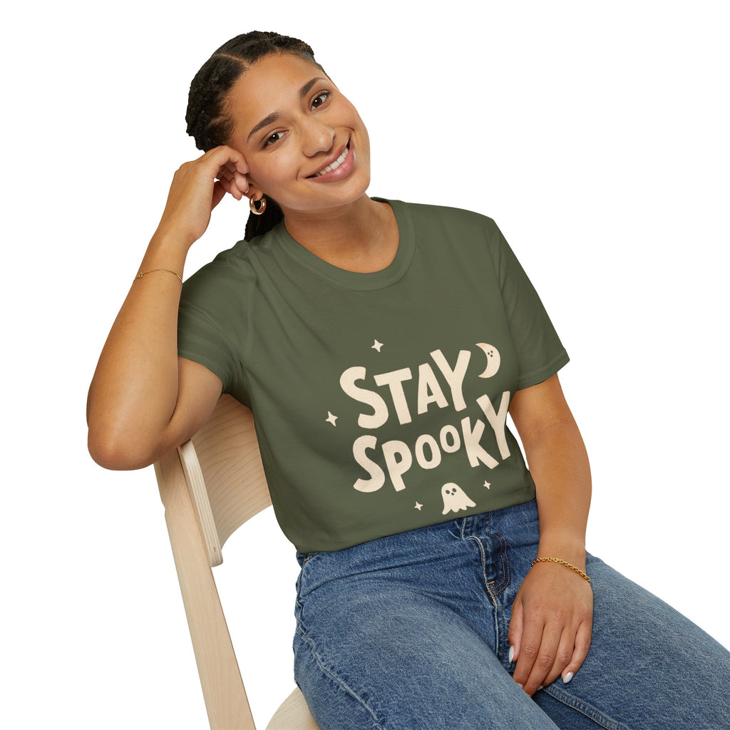 Stay Spooky T-Shirt – Cute Halloween Ghost Tee