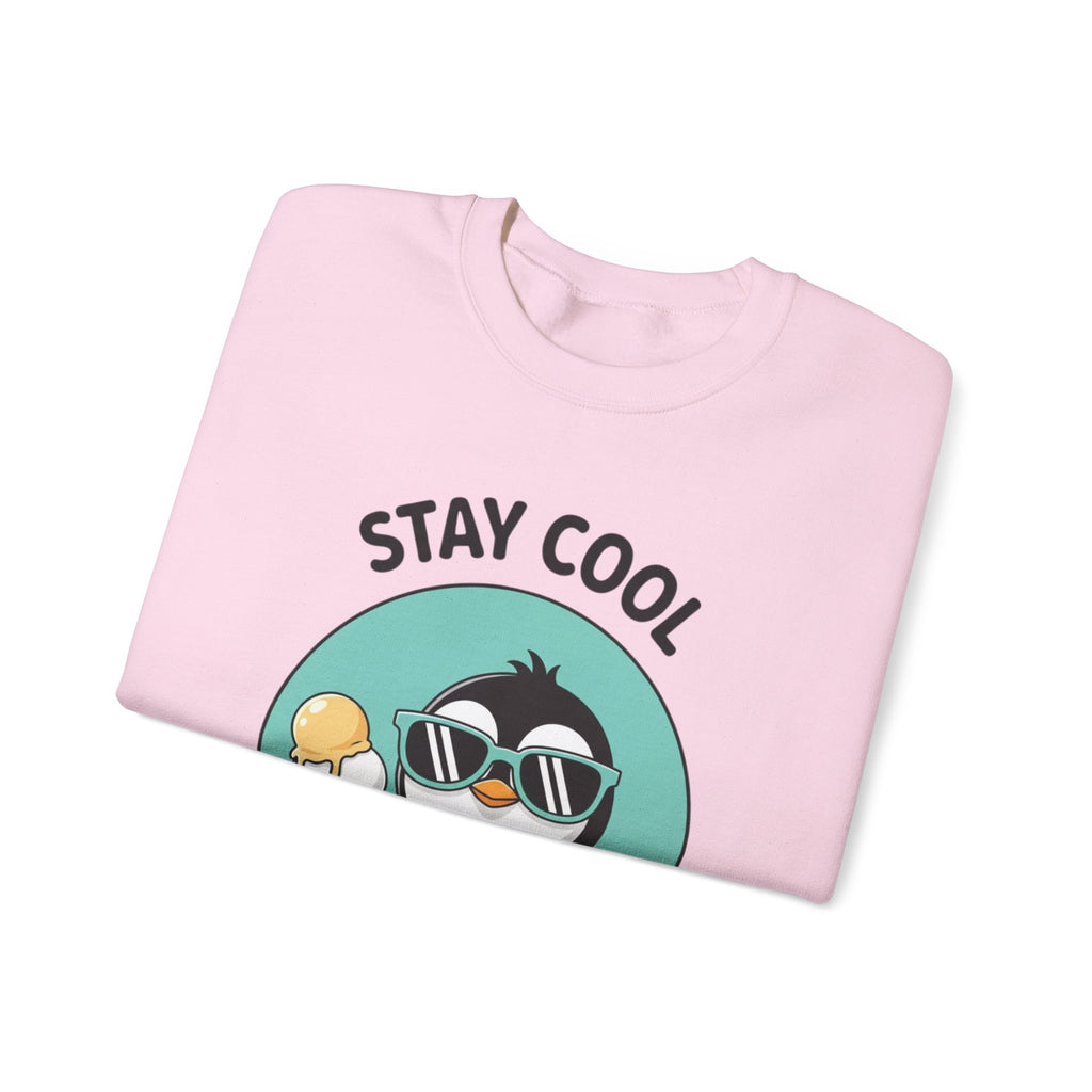 Stay Cool Penguin Crewneck Sweatshirt