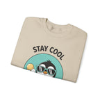 Stay Cool Penguin Crewneck Sweatshirt